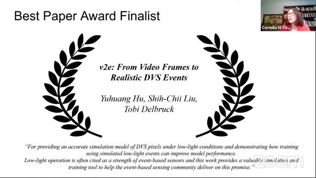 CVPR 2021 Workshop on Event-based Vision - Award Ceremony смотреть онлайн