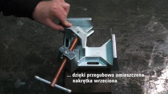 Wygodne mocowanie pod kątem i ukośne: Imadło spawalnicze kątowe samonastawne WSM | BESSEY смотреть онлайн
