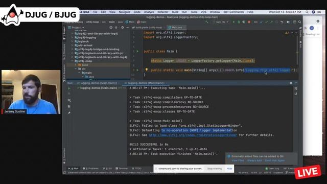 Jeremy Gustine: Java Logging Deep Dive смотреть онлайн