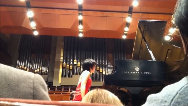 Yuja Wang, Chopin Piano Concerto #1, 1st movement смотреть онлайн