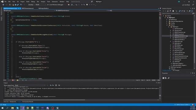 Unreal engine tutorial - websockets with c# server смотреть онлайн