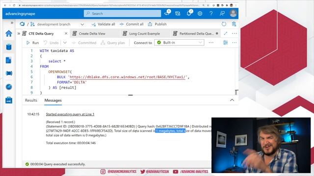 Synapse Analytics - Querying Delta Lake with Serverless SQL Pools смотреть онлайн
