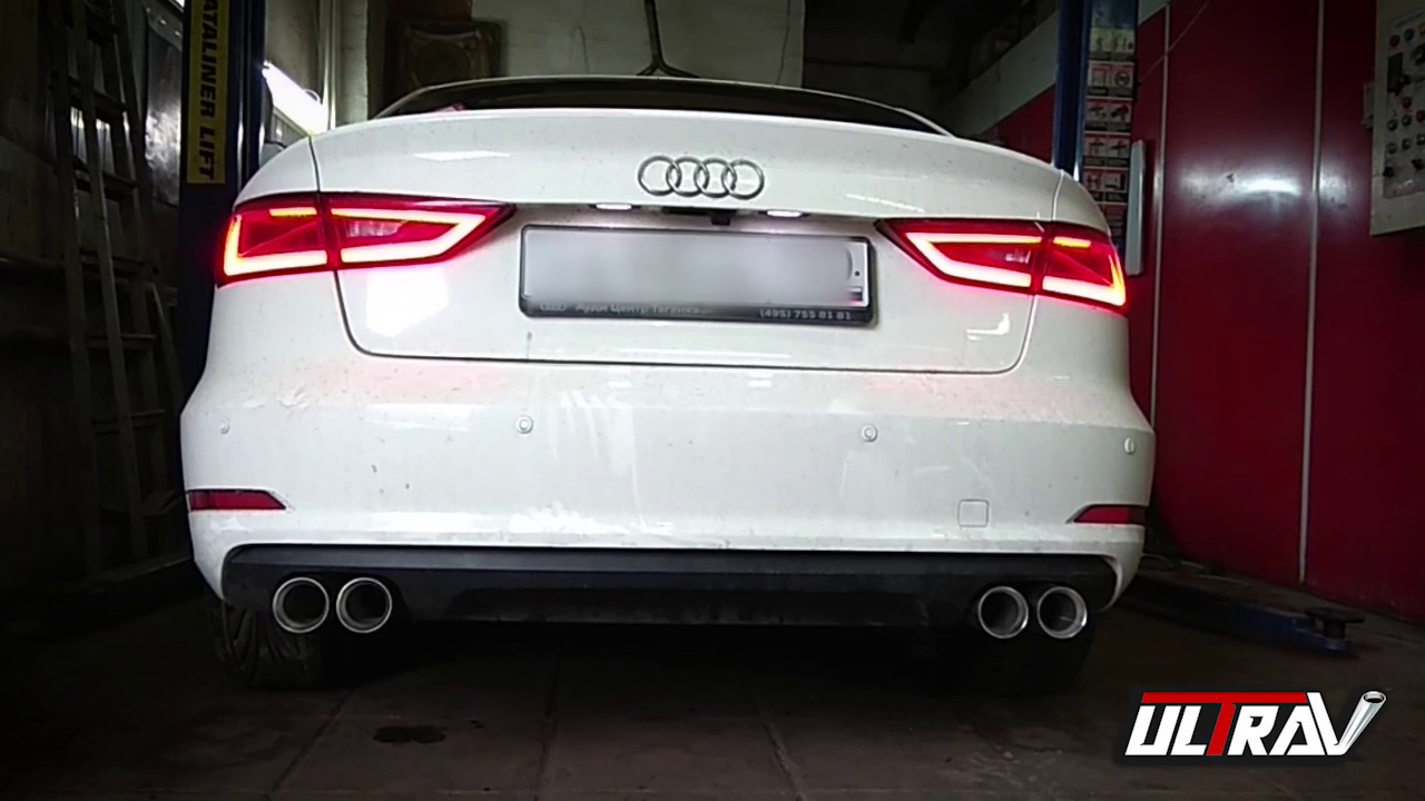 AUDI тюнинг выхлопной системы в студии Ultravihlop