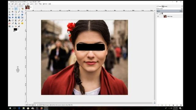 Gimp Cut Out Tools crop tool, free select tool, and scissor select tool смотреть онлайн
