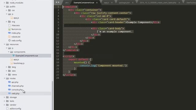 Laravel y Vue JS- Listar usuarios y usar Datatables смотреть онлайн