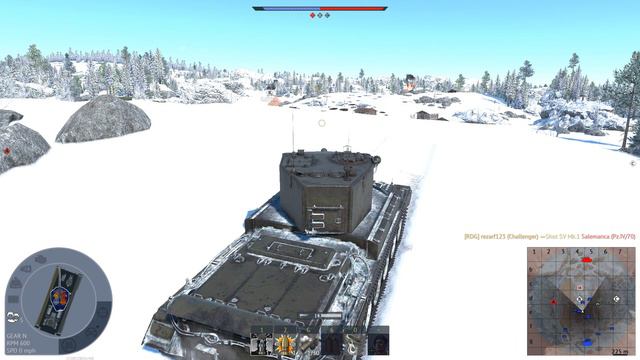 Challenger tank in war thunder is CRAZY | #warthunder | смотреть онлайн