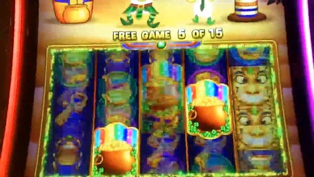 New Game Leprechaun's Gold Rainbow Oasis Slot BIG Bonus WIN!! смотреть онлайн