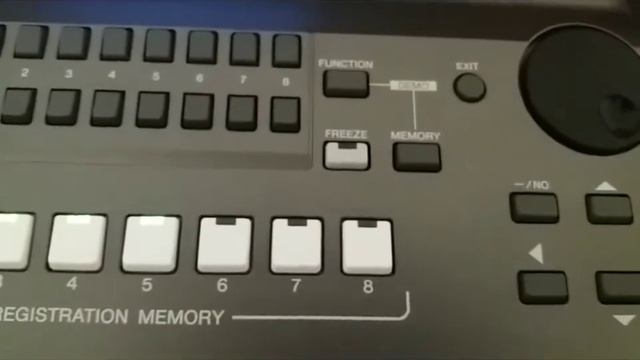 Функция прямого доступа к настройкам синтезатора YAMAHA PSR S670 смотреть онлайн