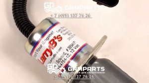 Соленоид топливный Yanmar 3TN84d