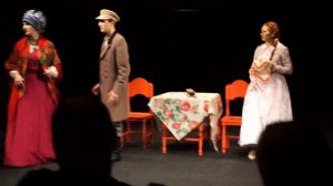 Искрометный спектакль  "Не все коту масленица" театра "За углом" А.Н. Островский