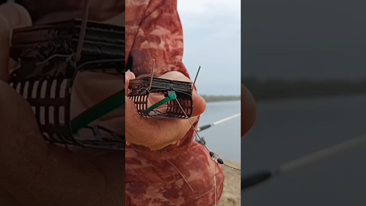 Вариант грунтозацепов для сильного течения с прямоугольной кормушкой. смотреть онлайн