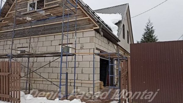 Монтаж Фасадных панелей Docke Stern с утеплением...mp4