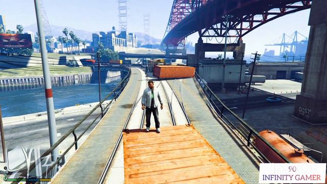 Challenge | Can U Stop Train | GTA 5 Game смотреть онлайн