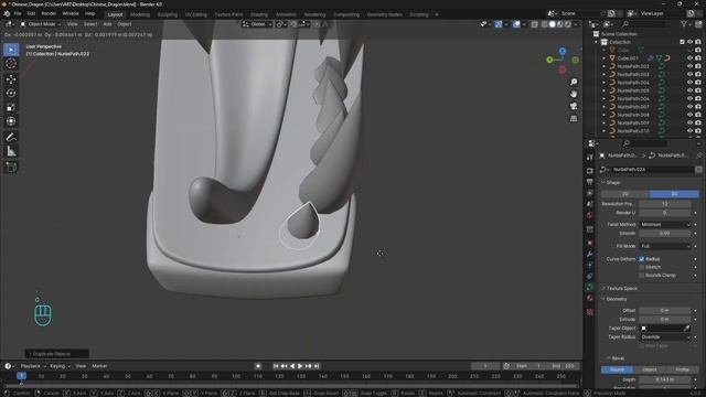 Procedural Dragon Animation (Part 1: Modeling) - Blender 4.0 Tutorial смотреть онлайн