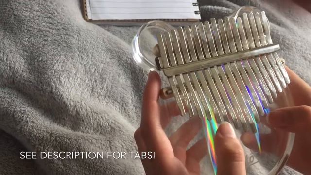 Misty Mountains Cold Easy Kalimba Tutorial With Tabs! Very Easy Celtic Style Music Beginner song смотреть онлайн