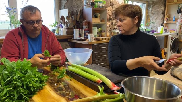 Очень вкусный сироп из ревеня + цукаты смотреть онлайн