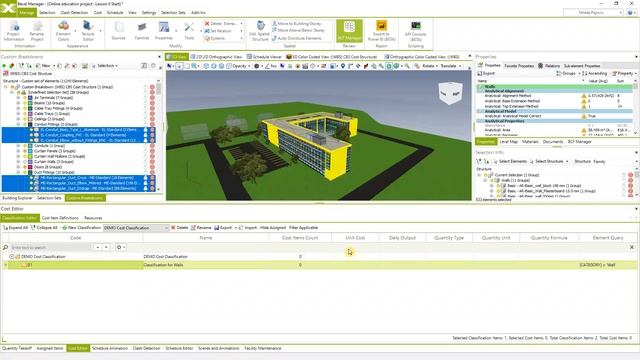 05. BEXEL Manager - Cost databases and estimations using Bexel Manager Cost Editor (Lesson 8/01) смотреть онлайн