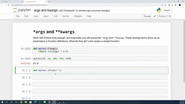 Args and kwargs in Python - Intermediate Python Programming смотреть онлайн