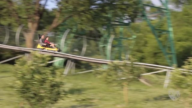 Самый быстрый аттракцион в Казахстане - Fast Coaster! смотреть онлайн