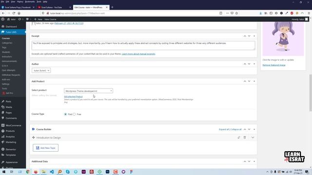 Create Premium Course using Tutor LMS смотреть онлайн