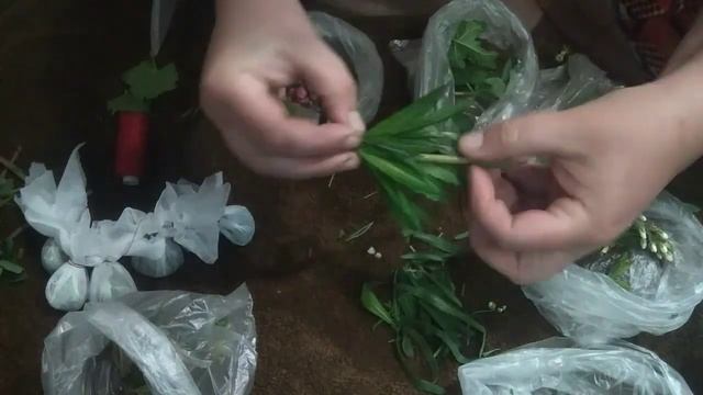 Чайные букеты своими руками, мастер класс... травяной чай, связанный чай, чайный цветок. смотреть онлайн