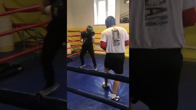 Спарринг по боксу(1раунд) смотреть онлайн