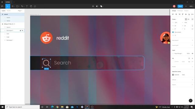 Figma Tutorial Glassmorphism UI - Reddit Redesign (part 1) смотреть онлайн