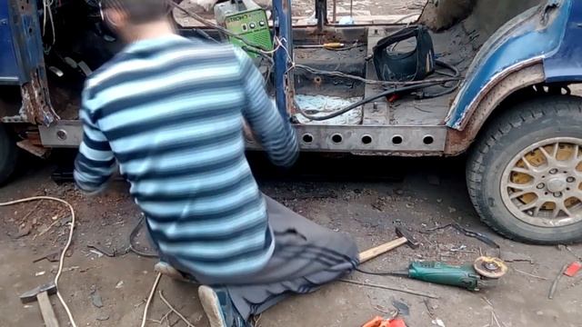 ВАЗ 2106/СВАРКА/ДНИЩЕ/ПОРОГИ смотреть онлайн