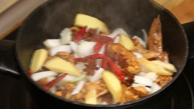 Популярное уйгурское блюдо Дапанджи / Как приготовить Дапанджи смотреть онлайн