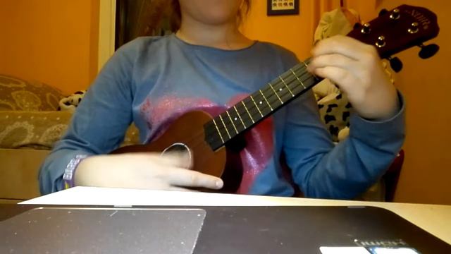 Imagine Dragons - Radioactive Ukulele cover смотреть онлайн
