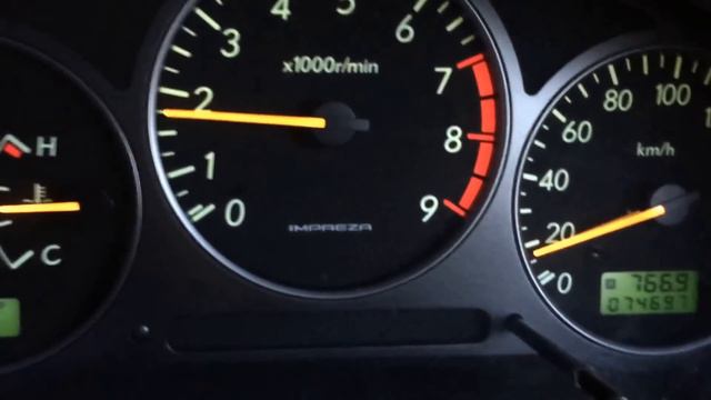 インプレッサ wrx (GDA-A型) 0-100km加速 смотреть онлайн