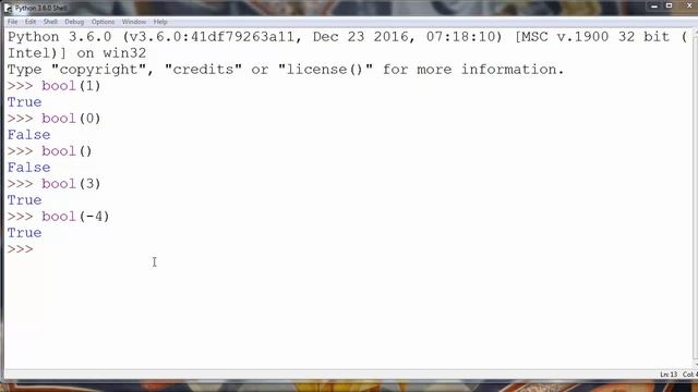 The bool function in Python - Boolean in Python - When the bool function returns True and when Fals смотреть онлайн