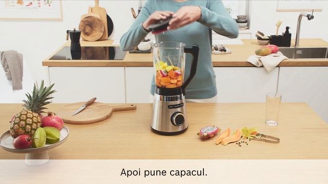 Blender VitaPower Serie 4 Bosch MMB6382M | Flanco смотреть онлайн