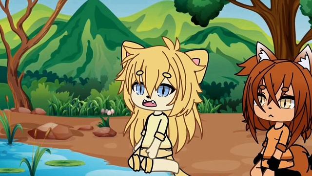 Басня «Лев и Лисица» /Gacha Life/ смотреть онлайн