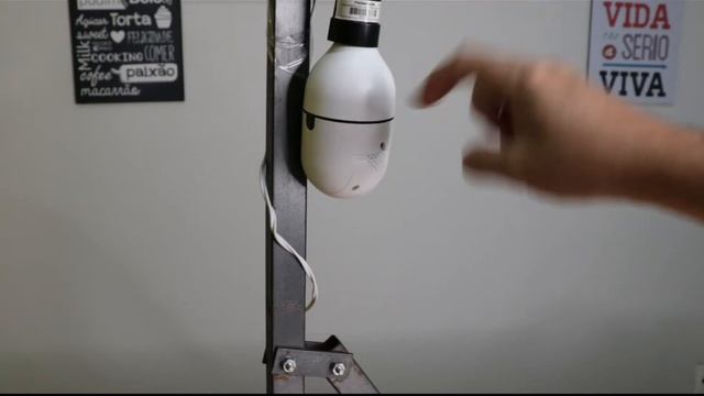 Como instalar e configurar a wifi smart câmera lâmpada com o aplicativo Yoosee. Review e unboxing. смотреть онлайн