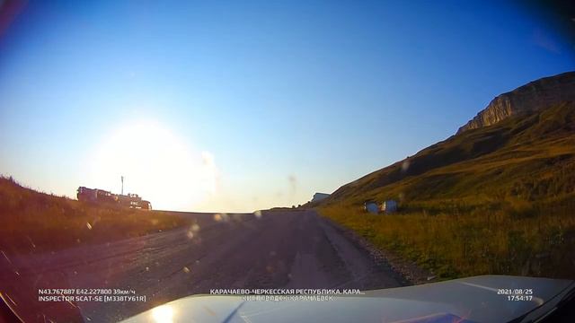 Кавказ 2021 Часть3 Дорога Пятигорск - перевал Гумбаши - Карачаевск- Хурзук. смотреть онлайн