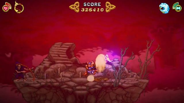 Battle Princess Madelyn Arcade Mode Full Game Play PlayStation 4 смотреть онлайн