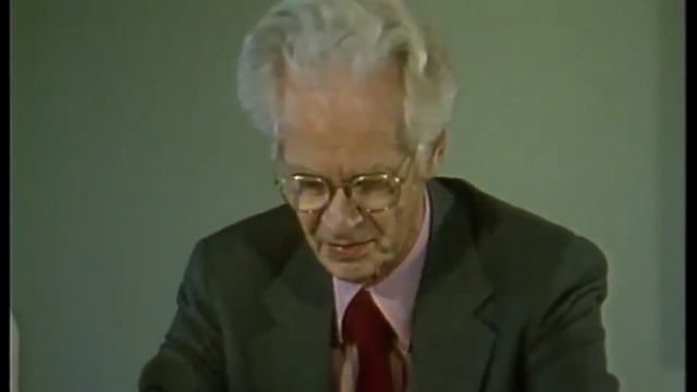 Б. Ф. Скиннер о трёх уровнях отбора 2/2 смотреть онлайн