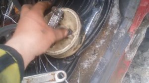 Что делать если нет съемника чтоб снять шкив?, мой вариант!