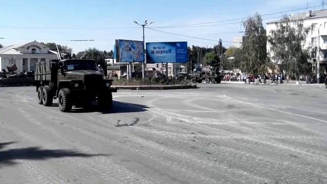 Украина новости 080914 ЛуганскПеревальск Колонна казаков Козицына Донецк Луганск70 смотреть онлайн