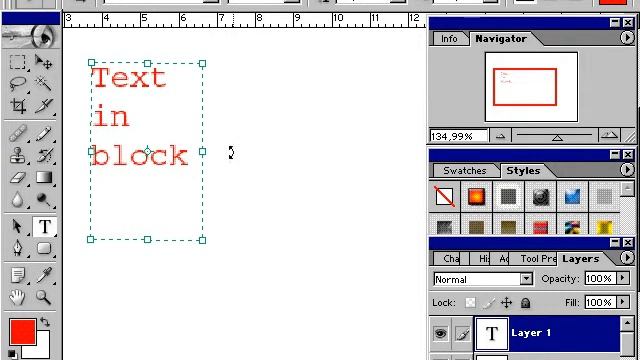 Урок 2.5 Текстовые блоки Photoshop смотреть онлайн