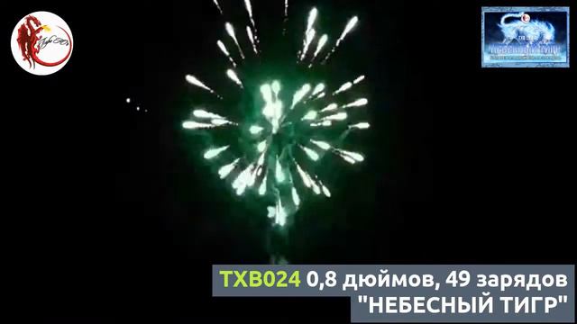 TXB024 0,8 дюймов, 49 зарядов "НЕБЕСНЫЙ ТИГР" смотреть онлайн