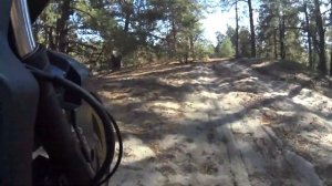Одиночное приключение на Bajaj Dominar 400. Езда по песку.
