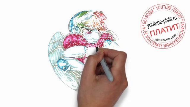Нарисованные карандашом пони радуга Как нарисовать поэтапно карандашом пони радугу толстушку смотреть онлайн