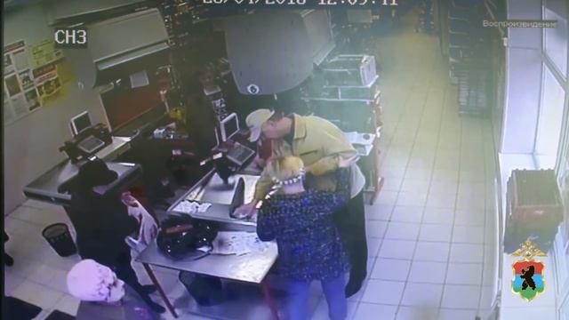 Кража продуктов в магазине Петрозаводска смотреть онлайн