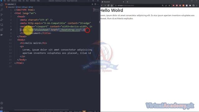 How to Link Bootstrap with HTML | Bootstrap Complete Course смотреть онлайн
