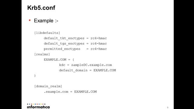 Configuration of Informatica MSD CRM adapter for Active Directory authentication смотреть онлайн
