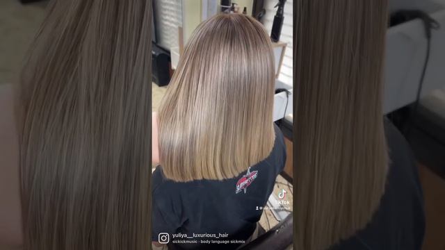 Сложное окрашивание в технике мелирование,каре,натуральные оттенки блонда смотреть онлайн