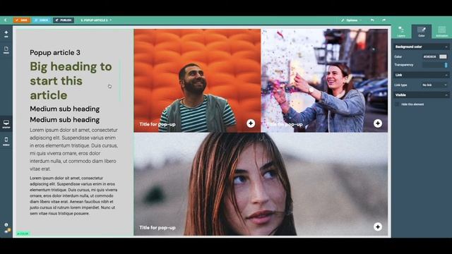 Change background & element type - Block editor - Maglr смотреть онлайн