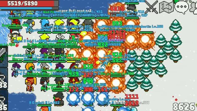 Rucoy online boss Evil Santa, рикоу онлайн босс Новогодний Санта смотреть онлайн